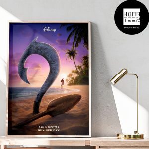Moana 2 New Poster In Theater November 27 2024 Fan Gifts Home Decor Poster Canvas