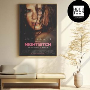 NightBitch Movie First Poster Motherhood Is A Bitch Fan Gifts Home Decor Poster Canvas