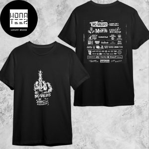 No Values Festival June 8th At Pomona Fairplex Lineup Fan Gifts Two Sides Classic T-Shirt