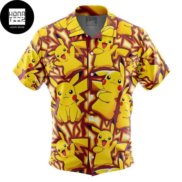 Pikachu Pokemon Cute 2024 Trending Hawaiian Shirt