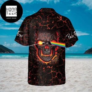 Pink Floyd Dark Side Of Skull Magma 2024 Trendy Hawaiian Shirt