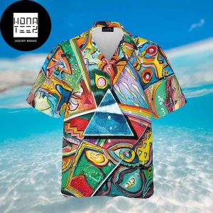 Pink Floyd Dark Side Of the Moon Pop Art 2024 Trendy Hawaiian Shirt