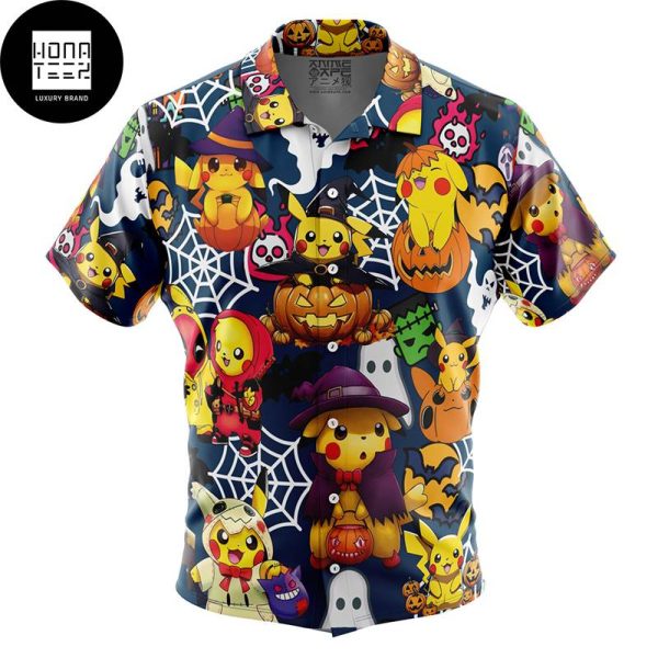 Pokemon Halloween 2024 Trending Hawaiian Shirt