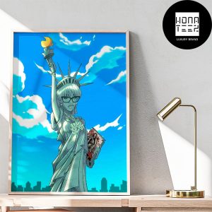Sexyy Red Statue Of Liberty Funny Classic Home Decor Poster Canvas