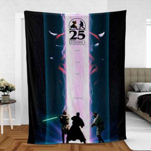 Star Wars Episode I The Phantom Menace Happy May The 4th Fan Gifts Luxury Fleece Blanket