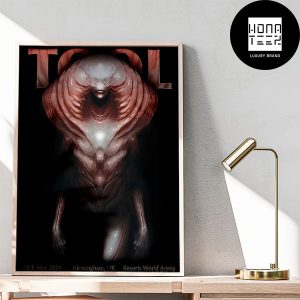 TOOL effing TOOL At Resorts World Arena Birmingham UK 30th May 2024 Fan Gifts Home Decor Poster Canvas