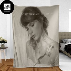 Taylor Swift The Tortured Poets Department Bonus Track But Daddy I Love Him Acoustic Version Fan Gifts Luxury Fleece Blanket