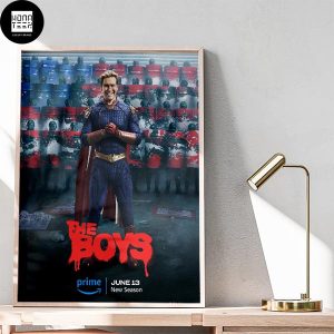 The Boys Season 4 New Poster Fan Gifts Home Decor Poster Canvas