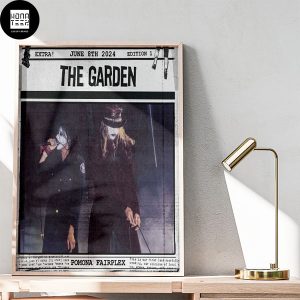 The Garden Band In Pomona For No Values On June 8th 2024 Fan Gifts Home Decor Poster Canvas