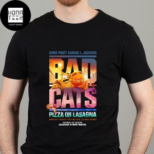 The Garfield Movie Cosplay Bad Boy Movie Pizza Or Lasagna Fan Gifts Classic T-Shirt