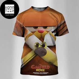 The Garfield Movie Cosplay Deadpool And Wolverine Fan Gifts All Over Print Shirt
