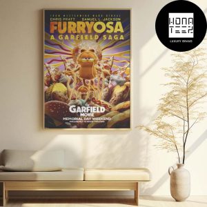 The Garfield Movie Cosplay Furiosa A Mad Max Saga Furryosa Fan Gifts Home Decor Poster Canvas