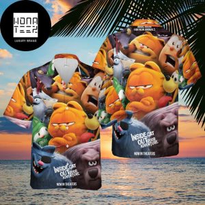 The Garfield Movie Inside Out Door Advanture Cute Fan Gifts Hawaiian Shirt