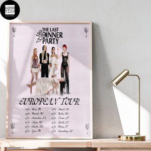 The Last Dinner Party European Tour 2024 Fan Gifts Home Decor Poster Canvas