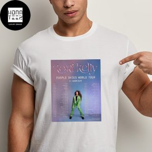 Tori Kelly The Purple Skies World Tour 2024 Tour Date Fan Gifts Classic T-Shirt