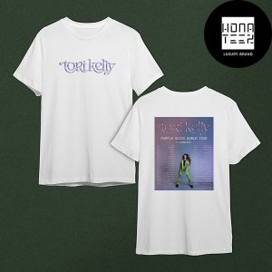 Tori Kelly The Purple Skies World Tour 2024 Tour Date Fan Gifts Two Sides Classic T-Shirt