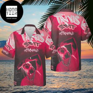 Travis Scott Astroworld Black And Pink Color 2024 Trending Hawaiian Shirt