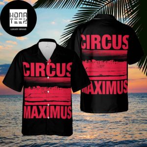 Travis Scott Circus Maximus Black And Red Color 2024 Trending Hawaiian Shirt