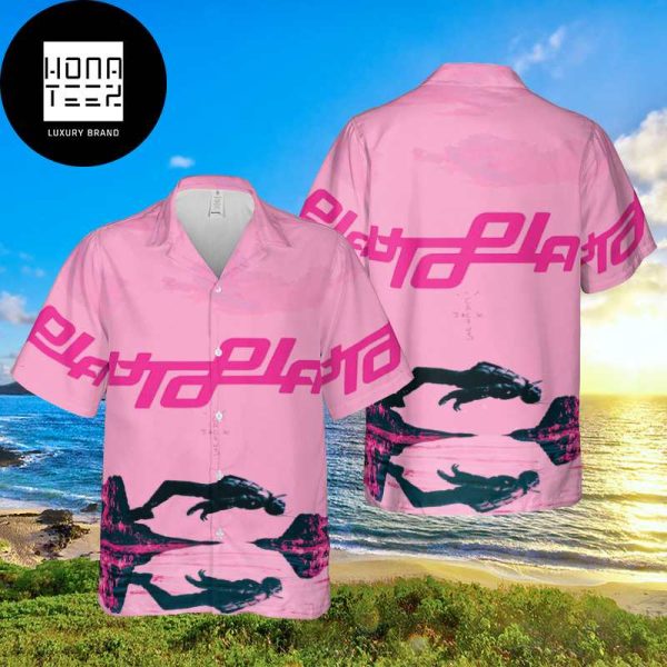 Travis Scott Utopia Pink Color 2024 Trending Hawaiian Shirt