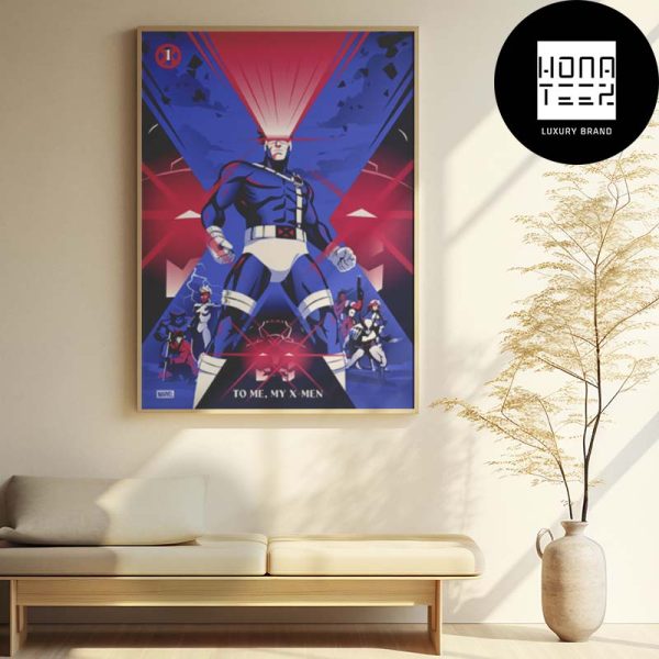 X-Men 97 To Me My X-Men New Poster Fan Gifts Home Decor Poster Canvas