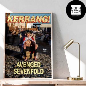 Avenged Sevenfold On Kerrang Cover Fan Gifts Home Decor Poster Canvas