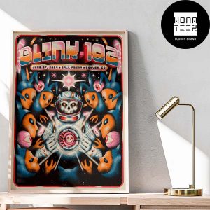 Blink-182 The Concert at Ball Arena Denver CO on June 27 2024 Fan Gifts Home Decor Poster Canvas