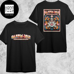 Blink-182 The Concert at Ball Arena Denver CO on June 27 2024 Fan Gifts Two Sides Classic T-Shirt