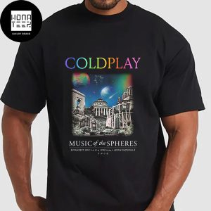 Coldplay Bucharest June 2024 Music Of The Spheres Tour Fan Gifts Classic T-Shirt