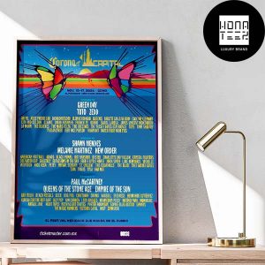 Corona Capital Lineup at Autódromo Hermanos Rodríguez in Mexico City on November 15-17 2024 Fan Gifts Home Decor Poster Canvas