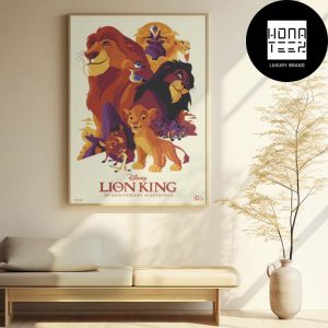 Disney Celebrate The 30th Anniversary of The Lion King Fan Gifts Home Decor Poster Canvas