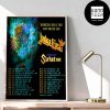 Metallica M72 Copenhagen at Parken Stadium Copenhagen Denmark on June 14 and 16 2024 Fan Gifts Home Decor Poster Canvas