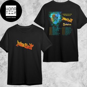 Judas Priest Invincible Shield Tour North American 2024 Tour Date Fan Gifts Two Sides Classic T-Shirt