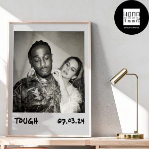 Lana Del Rey And Quavo Tough Collaboration on July 3rd 2024 Fan Gifts Home Decor Poster Canvas