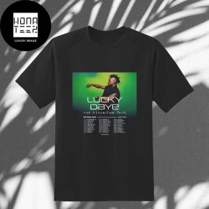 Lucky Daye The Algorithm Tour 2024 Tour Date Fan Gifts Unisex T-Shirt