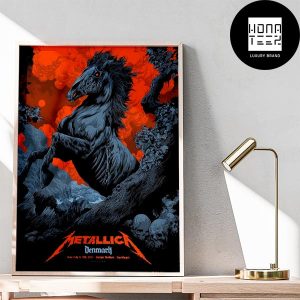 Metallica M72 Copenhagen at Parken Stadium Copenhagen Denmark on June 14 and 16 2024 Fan Gifts Home Decor Poster Canvas