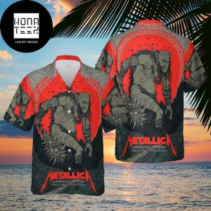 Metallica M72 World Tour In Parken Stadium Copenhagen Denmark On June 14 2024 Fan Gifts Hawaiian Shirt