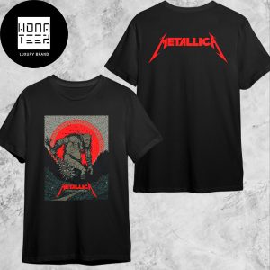 Metallica M72 World Tour In Parken Stadium Copenhagen Denmark On June 14 2024 Fan Gifts Two Sides Classic T-Shirt