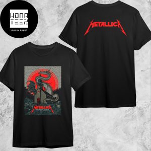 Metallica M72 World Tour In Parken Stadium Copenhagen Denmark On June 16 2024 Fan Gifts Two Sides Classic T-Shirt