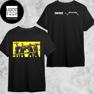 Metallica X Fortnite Collaboration Metallica Season in Festival Fan Gifts Two Sides Classic T-Shirt