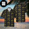 Nirvana Logo Signature Pattern Yellow 2024 Trendy Hawaiian Shirt