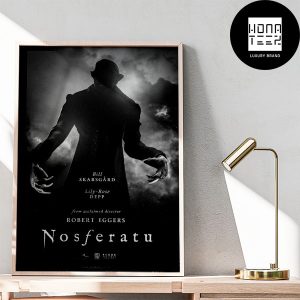 Nosferatu 2024 Movie New Poster Fan Gifts Home Decor Poster Canvas