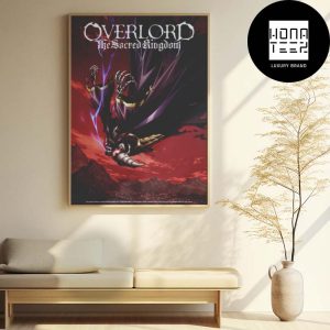 OVERLORD The Sacred Kingdom Movie On July 7th 2024 Fan Gifts Home Decor Poster Canvas