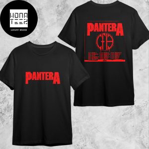 Pantera European 2025 Tour Date Fan Gifts Two Sides Classic T-Shirt