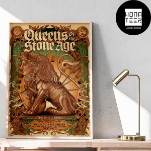 Queens of the Stone Age at Real Jardín Botánico Alfonso XIII Spain on June 20 2024 Fan Gifts Home Decor Poster Canvas