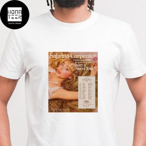 Sabrina Carpenter 2024 Short n’ Sweet North American Arena Tour Dates Fan Gifts Classic T-Shirt