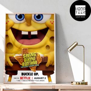 Saving Bikini Bottom The Sandy Cheeks Movie 2024 SpongeBob Poster Canvas