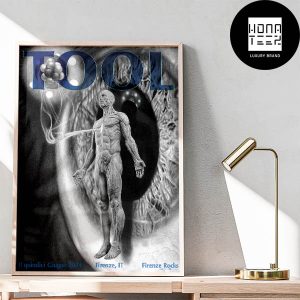 TOOL effing TOOL Show At Firenze Rocks On 15 June 2024 At Visarno Arena of Florence Fan Gifts Home Decor Poster Canvas