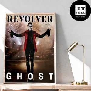 The Band Ghost On Revolver Mag Collection 2 Cover Fan Gifts Home Decor Poster Canvas