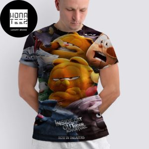 The Garfield Movie Cosplay Inside Out Make Room For New Animals Fan Gifts All Over Print Shirt