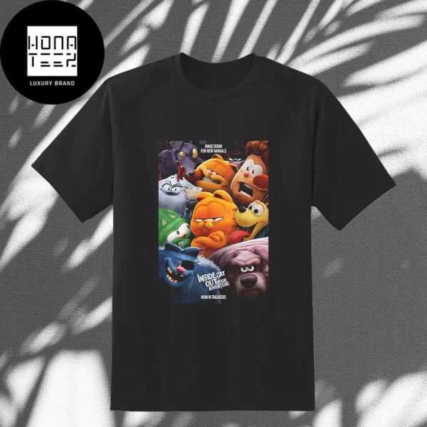 The Garfield Movie Cosplay Inside Out Make Room For New Animals Fan Gifts Classic T-Shirt